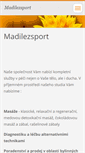 Mobile Screenshot of madilezsport.cz